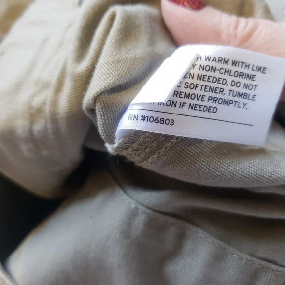 Duluth Trading Co Flex Fire Hose 5-pocket Mens Pants TAN 48x32 READ Relaxed Fit - Picture 8 of 11